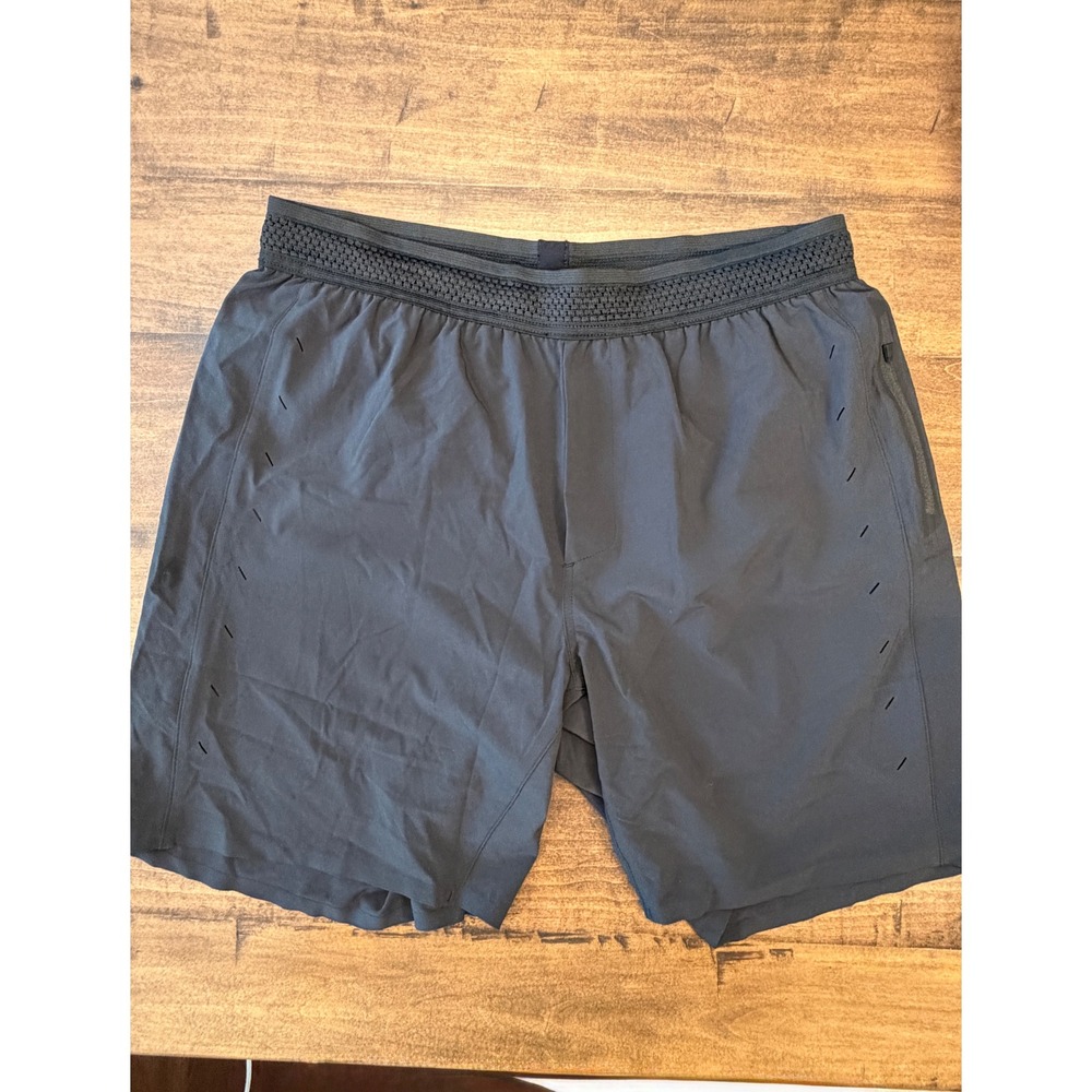 Ten Thousand Session Short Black Lined Training Running Shorts Mens Medium 7"NEW